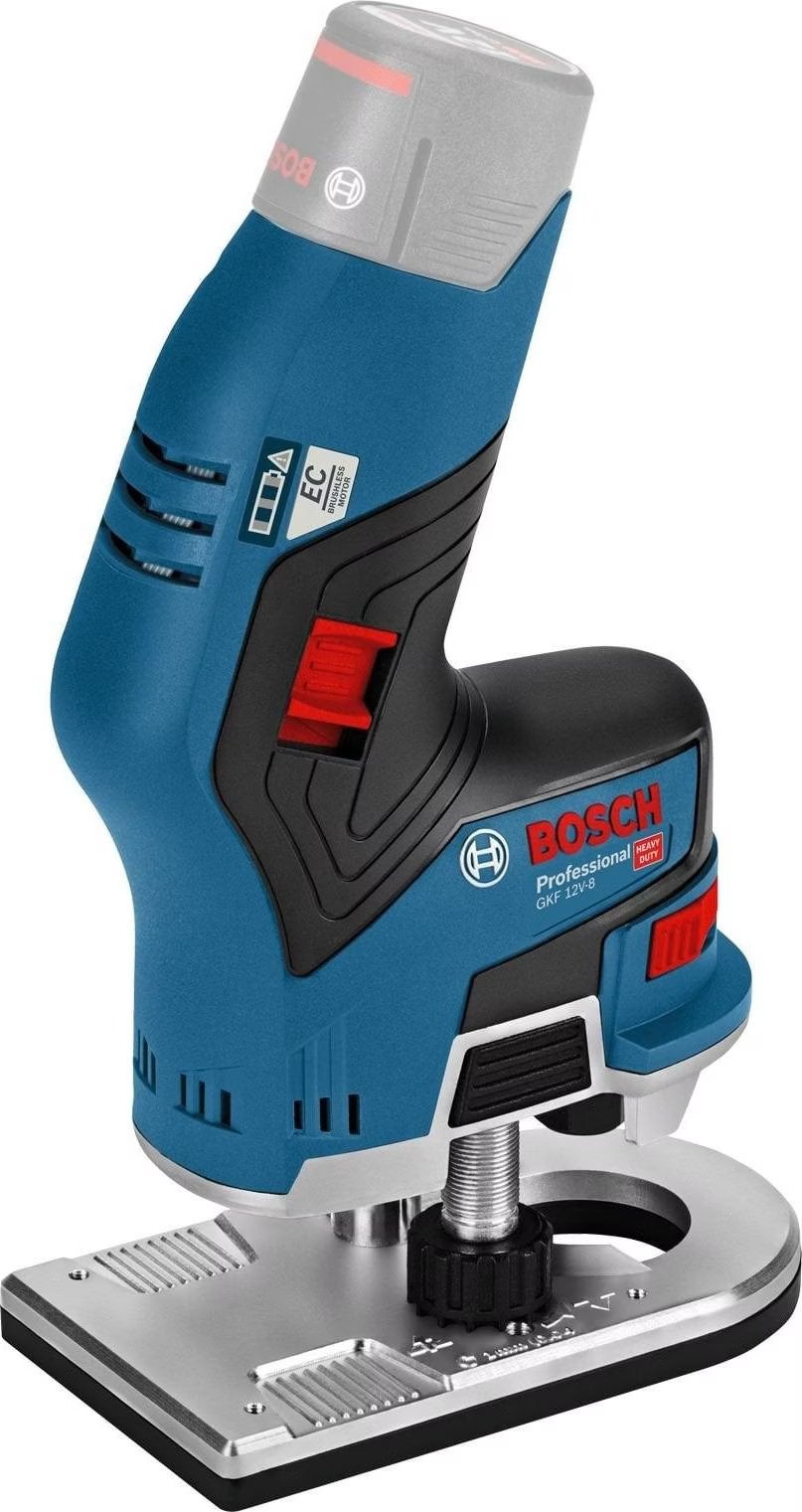 Bosch Professional GKF 12V-8 – Akku-Kantenfräse – 12 V