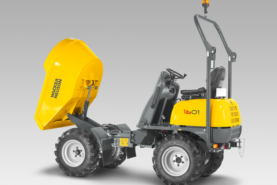 Wacker Neuson 1601 – Raddumper – Frontkippmulde, 1.500 kg