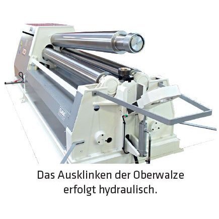 Elmag Hydraulische 3-Walzen Rundbiegemaschine AHK 4100×10,0mm – Image 5