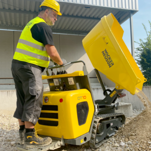 Wacker Neuson DT10 – Raupentransporter – Drehkippmulde, 1.000 kg