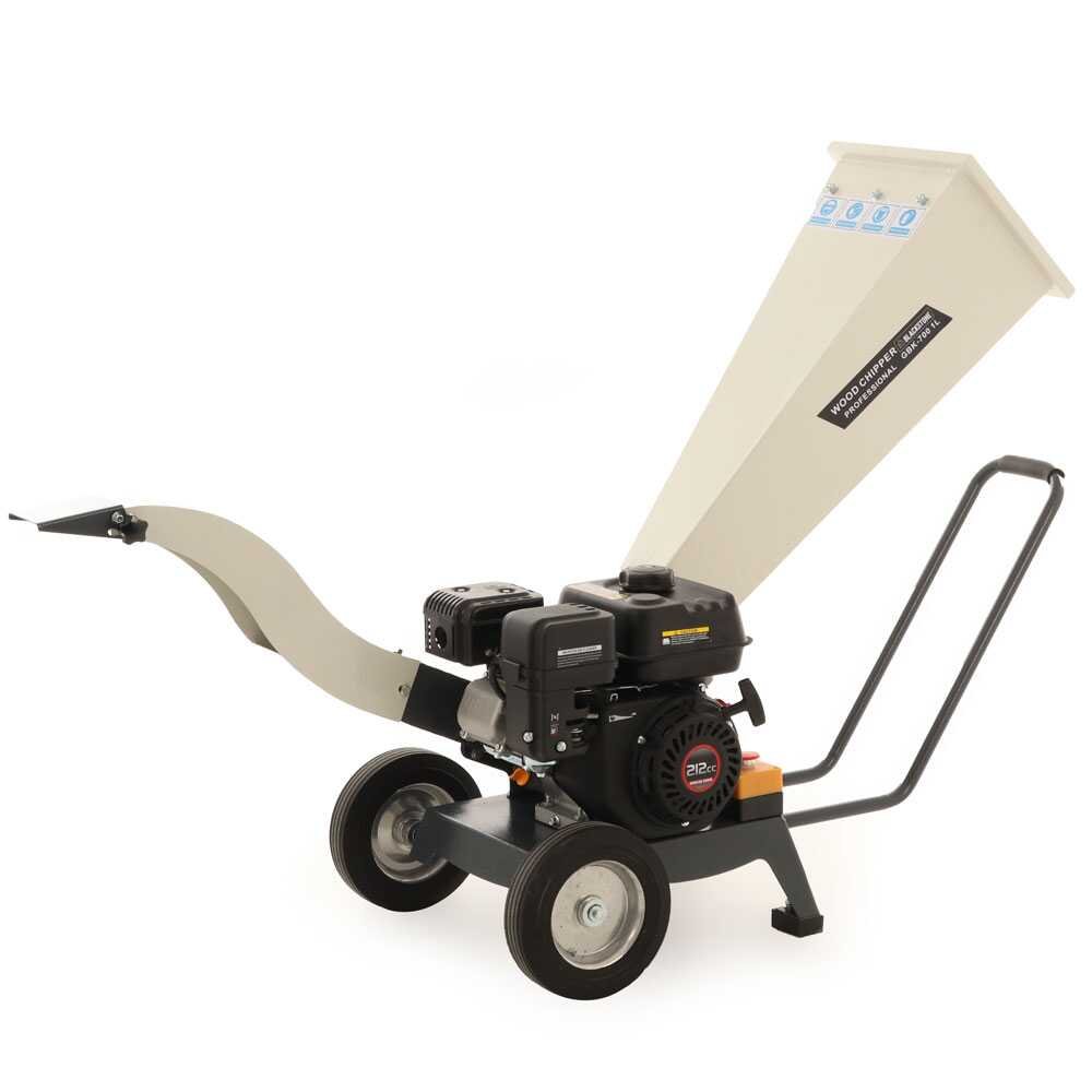 BlackStone GBK 600 – Benzin Häcksler , Benzin Motor 7 PS