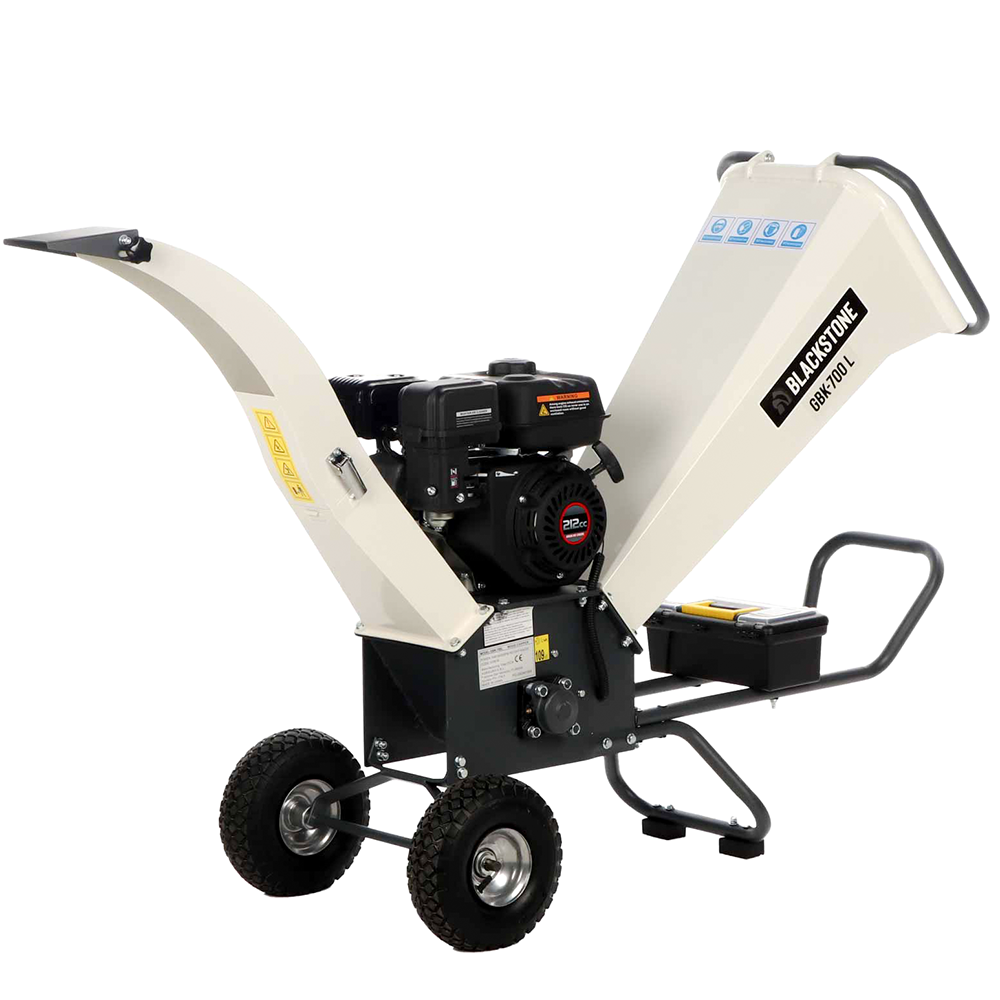 BlackStone GBK-700 L – Profi Benzin Häcksler , Motor Loncin 7 PS