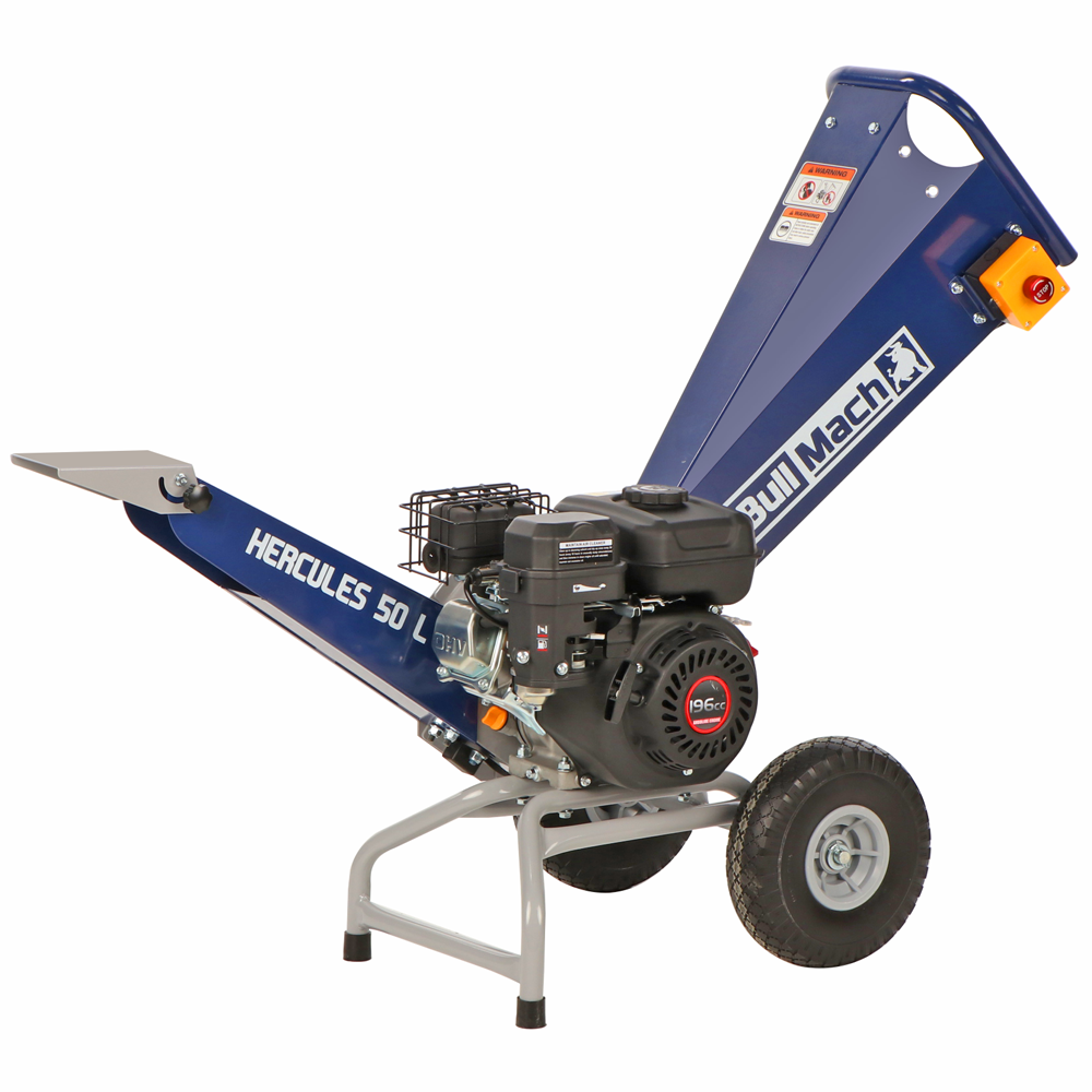 BullMach Hercules 50 L – Benzin-Häcksler  – Motor Loncin H200 196ccm