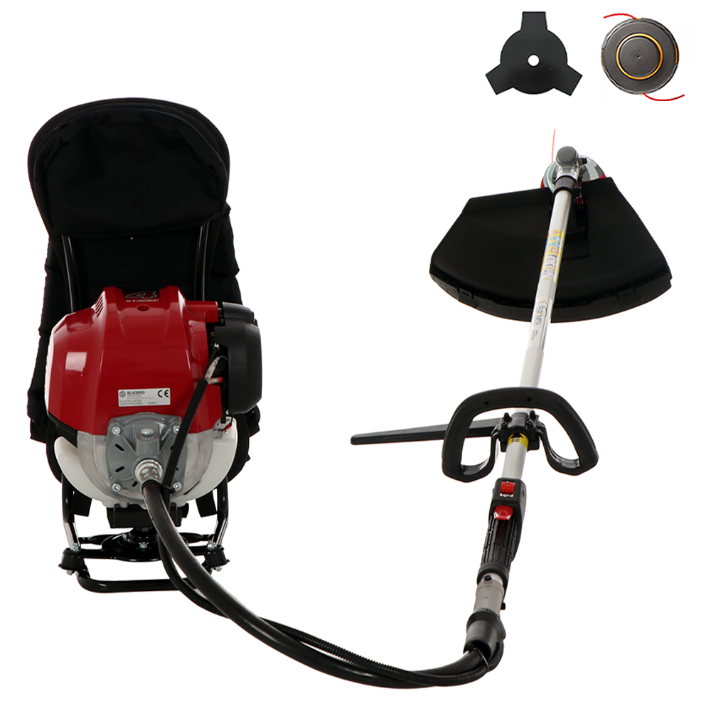 EuroMech ZHO 50C – Rückentragbare Motorsense – Hondamotor GX50