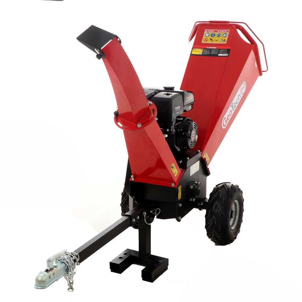 GeoTech Pro PCS 150L – Profi Häcksler Schredder – Benzinmotor 15 PS