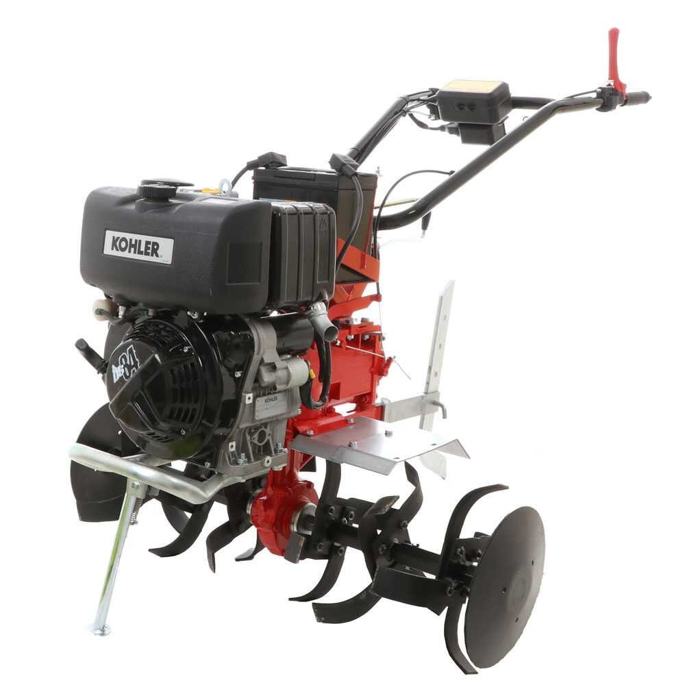 Große Diesel-Motorhacke 11 PS – Diesse DS84 Lombardini/Kohler Dieselmotor – mit Elektrostarter