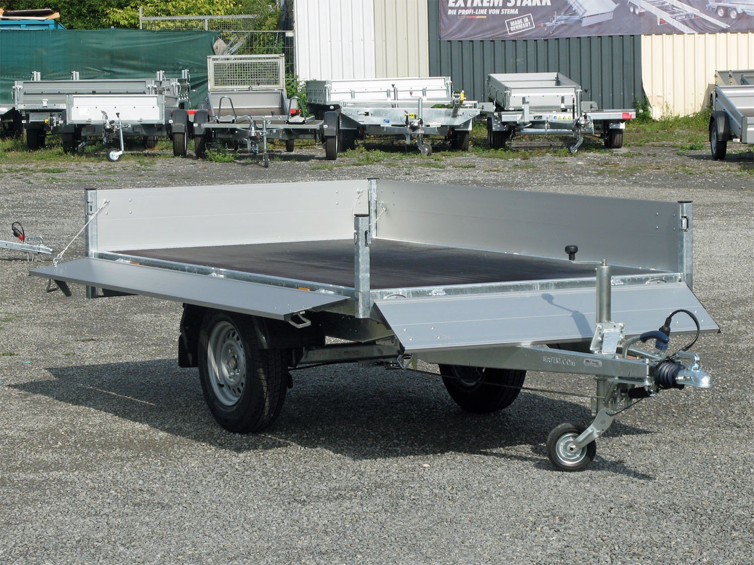 Hapert Azure H-1 – Anhänger – 1.500 kg Nutzlast, 2.800 × 1.600 mm
