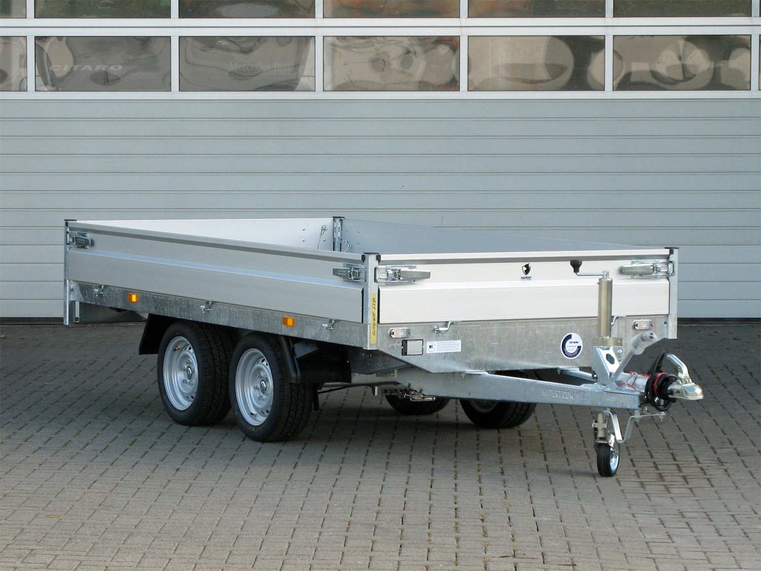 Hapert Azure H-2 – Hochlader-Anhänger – 2.700 kg, 3.350 × 1.800 mm