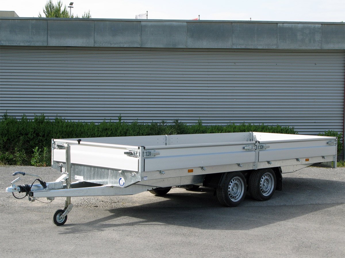 Hapert Azure H-2 – Hochlader-Anhänger – 2.700 kg, 4.550 × 1.800 mm