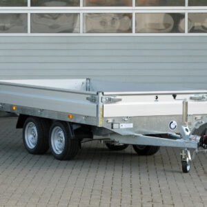 Hapert Azure H-2 Multi – Hochlader-Anhänger – 3.000 kg, Auffahrpaket