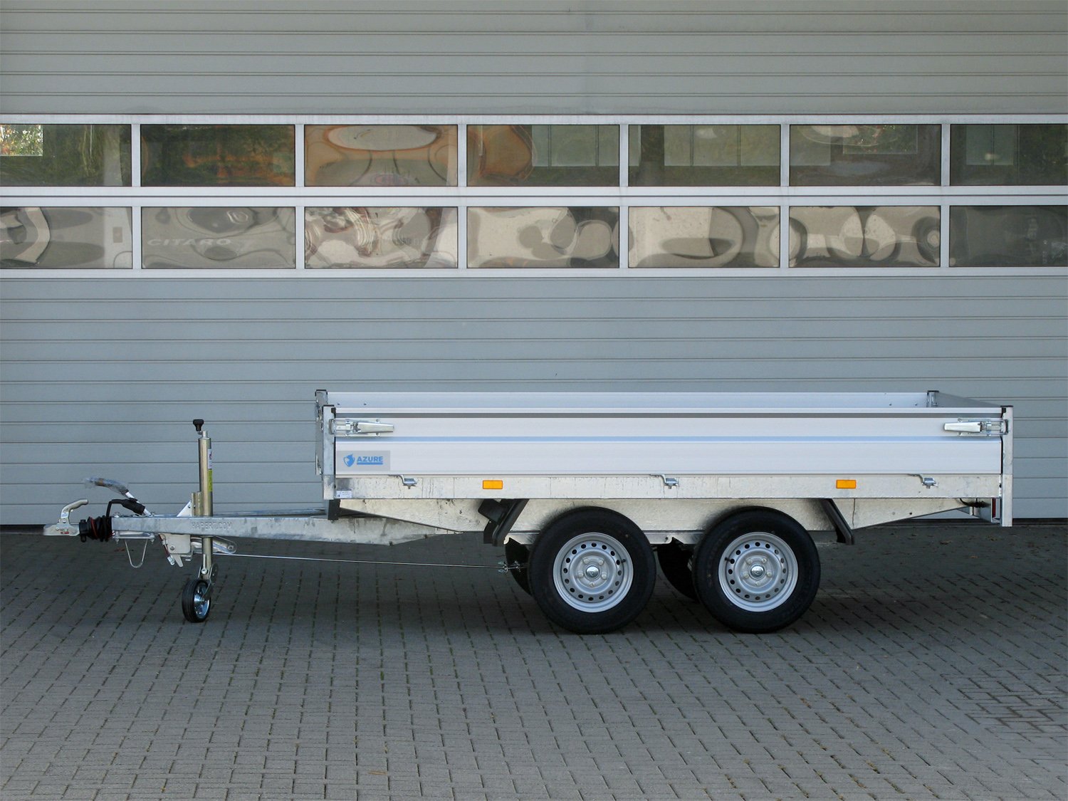 Hapert Azure H-2 – Hochlader-Anhänger – 2.000 kg, 3.350 × 1.800 mm