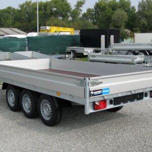 Hapert Azure H-3 – Dreiachsiger Hochlader – 3.500 kg,  Parabelfederung