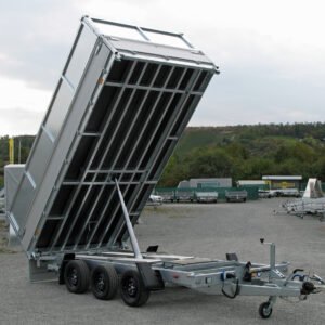 Hapert Cobalt HM-3 – Dreiachsiger Anhänger – 3.500 kg, Aufsatz 600 mm