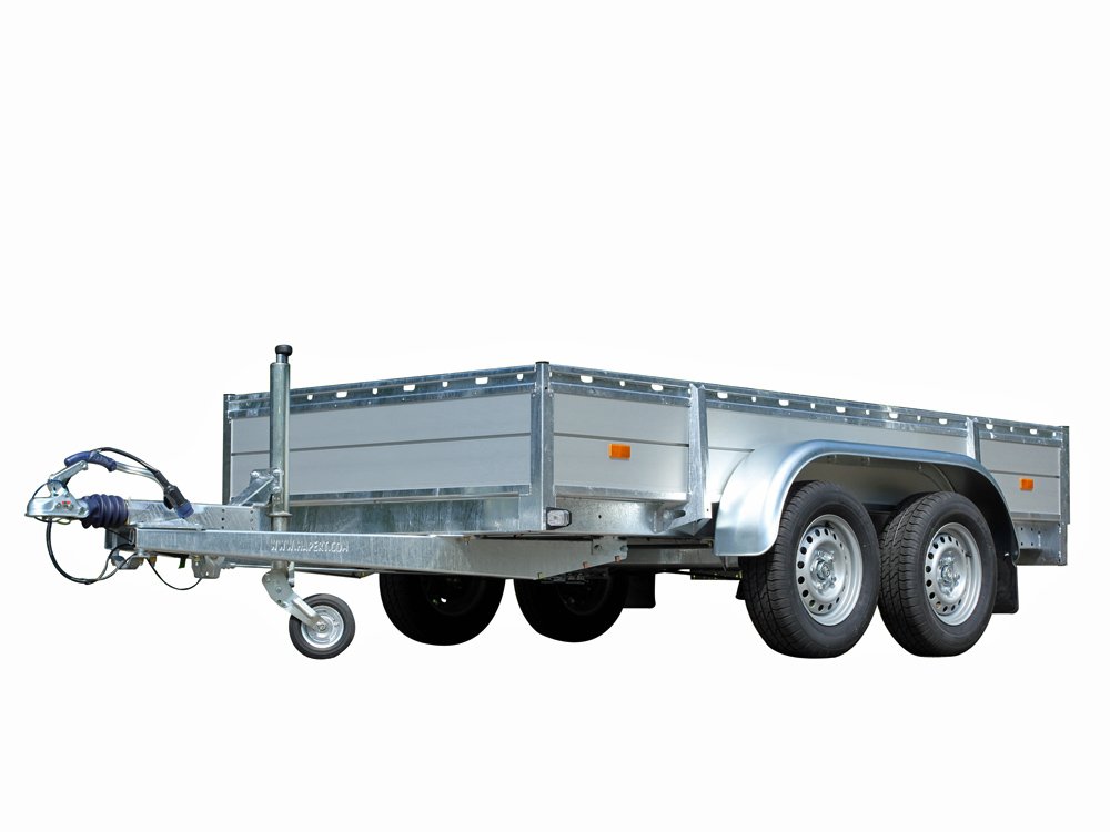 Hapert Azure L-2 – Aluminium-Anhänger – 2.000 kg, Frontgitter