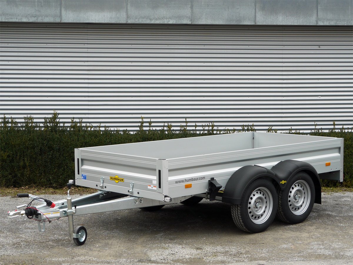 Humbaur HA253015 – Anhänger – Ladehöhe 550 mm, 195/65R15