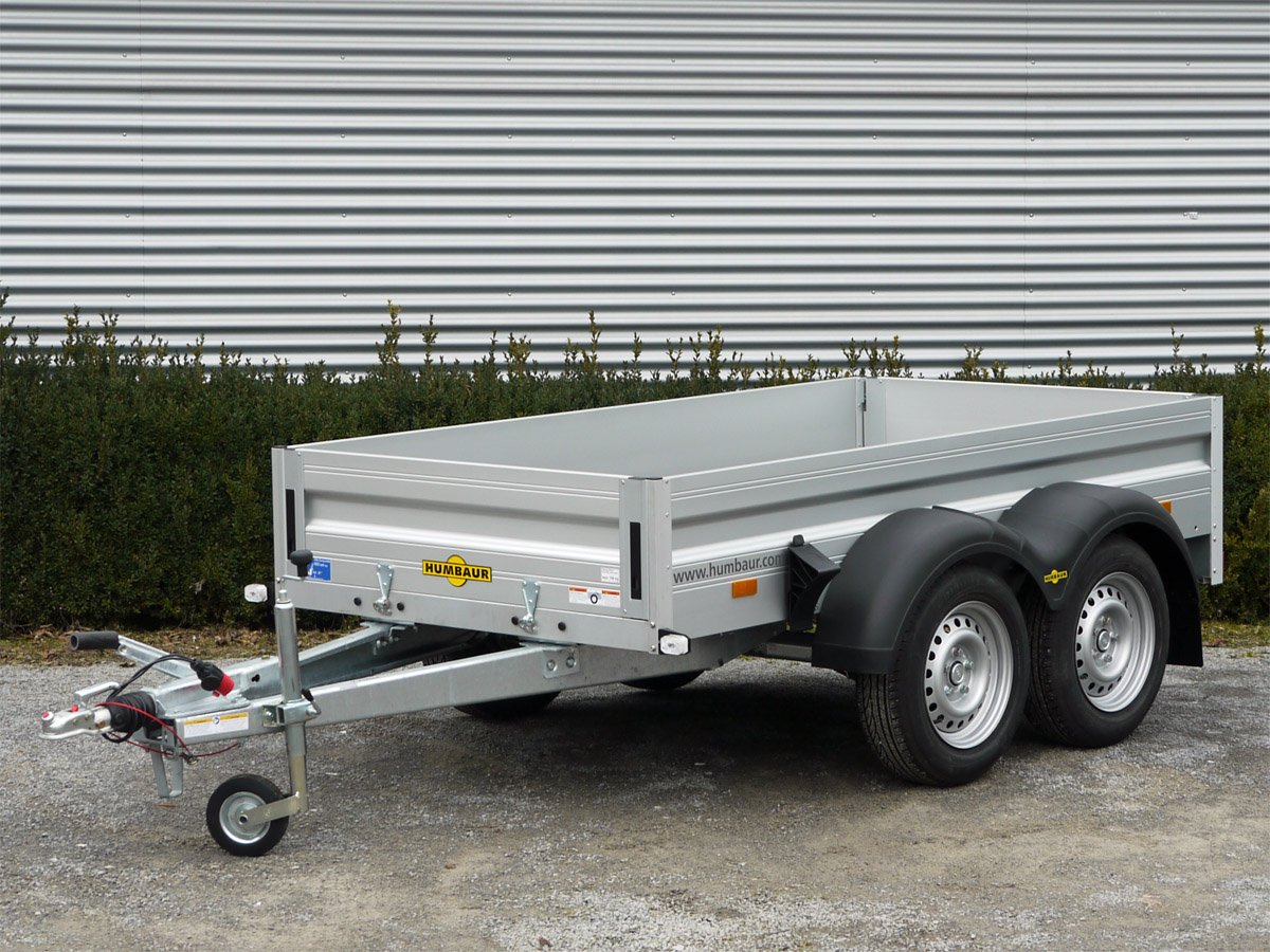 Humbaur HA202513 – Anhänger – Ladehöhe 540 mm, 13 Zoll