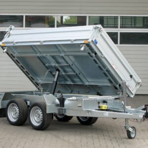 Humbaur HTK 2700.27 – Alu-Kippanhänger – elektrische Pumpe