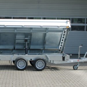 Humbaur HTK 3000.31 – Alu-Kippanhänger – elektrische Pumpe