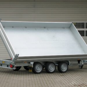 Humbaur HTK 3500.41 – Tridem-Kippanhänger – Alu, elektrische Pumpe