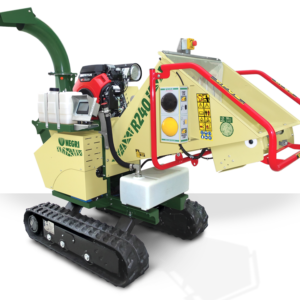 Negri R240 – Biohäcksler – Benzin/Diesel,  Raupenfahrwerk