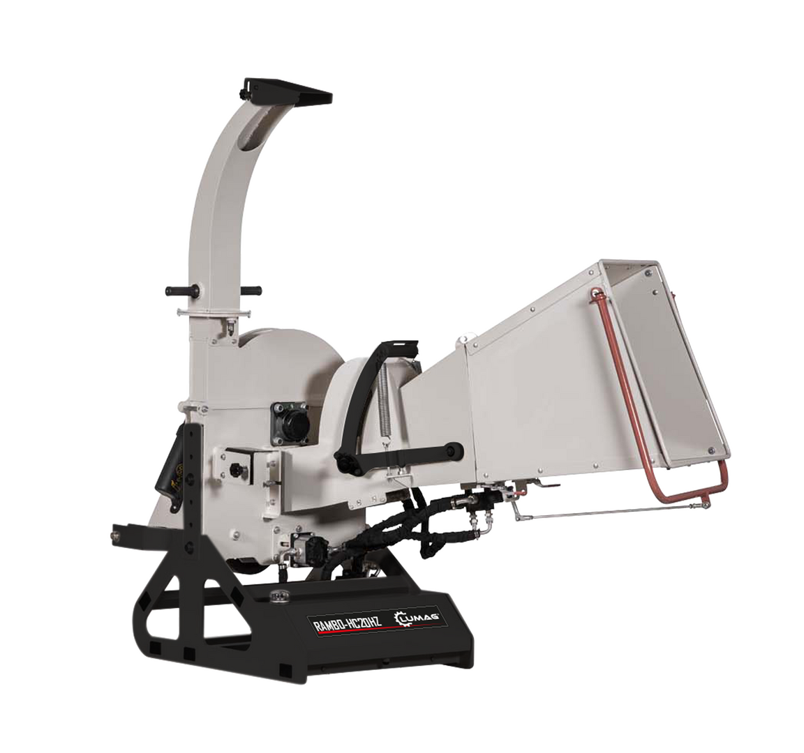 LUMAG RAMBO-HC20HZ – Zapfwellenhäcksler – Scheibenrad-Schneidwerk