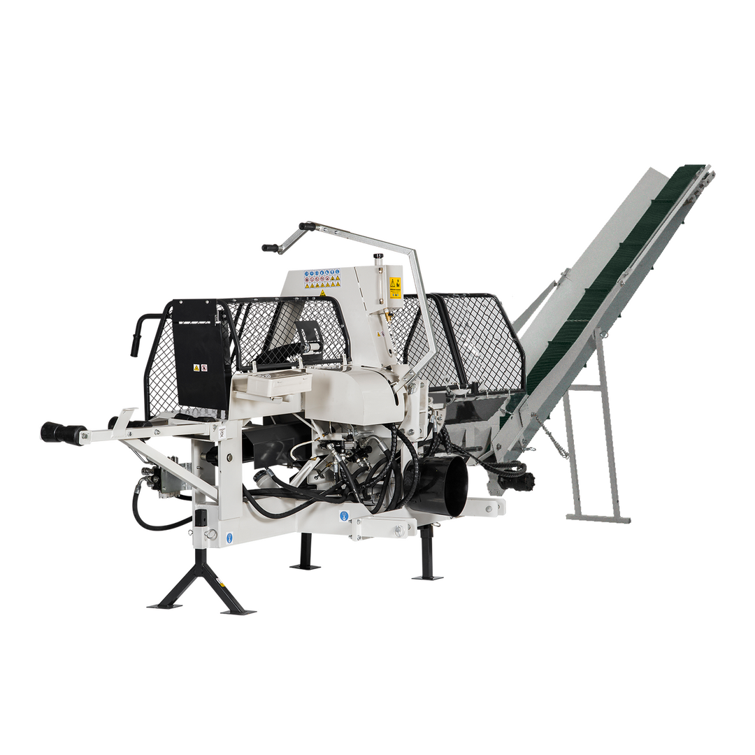 LUMAG SSA400Z –  Sägespaltmaschine – Zapfwelle, Förderband